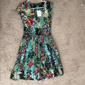 Floral Dress With Pockets